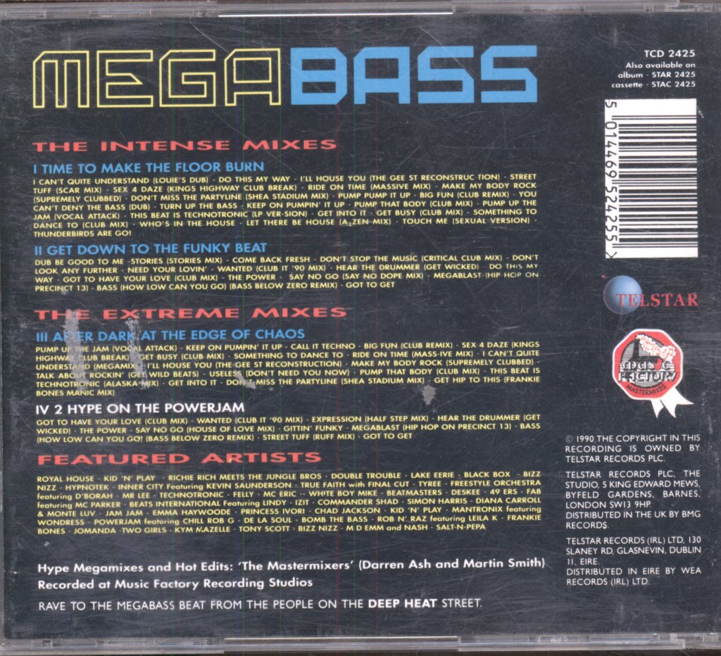 Various Artists - Megabass - Cd