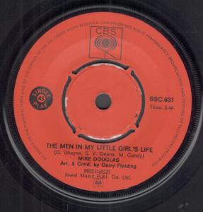 Mike Douglas - Men In My Little Girl's Life - 7 Inch