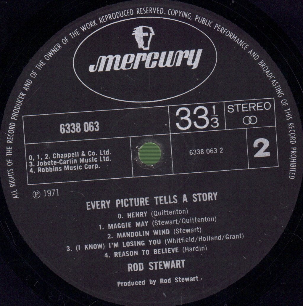 Rod Stewart - Every Picture Tells A Story - Lp