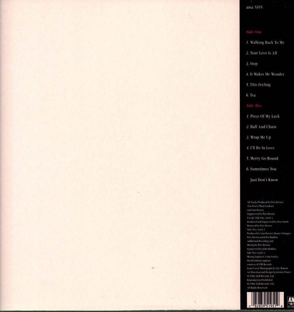 Sam Brown - Stop - Lp