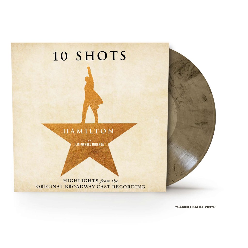 Lin Manuel Miranda - Hamilton 10 Shots: Highlights from the Original Broadway Cast Recording - Lp