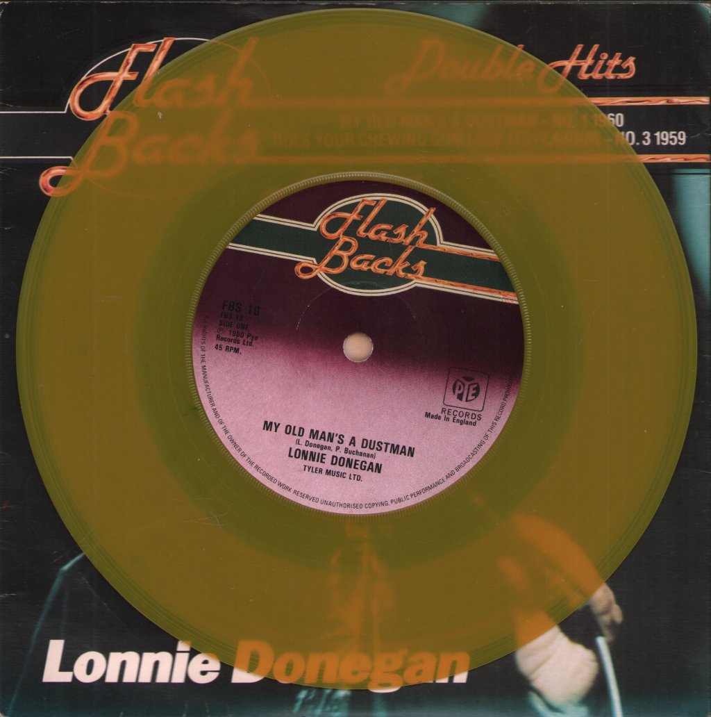Lonnie Donegan - My Old Man's A Dustman - 7 Inch