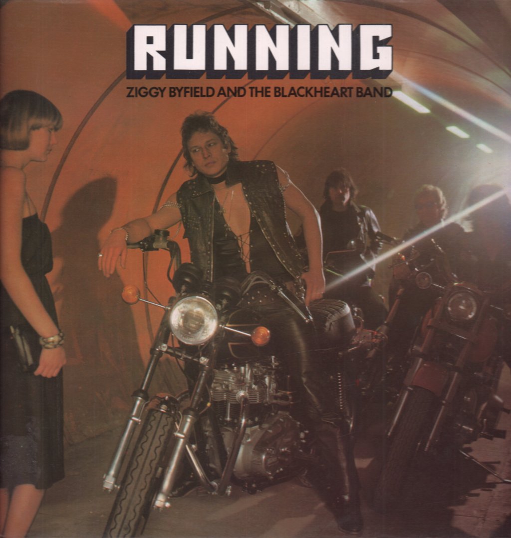 Ziggy Byfield And The Blackheart Band - Running - Lp