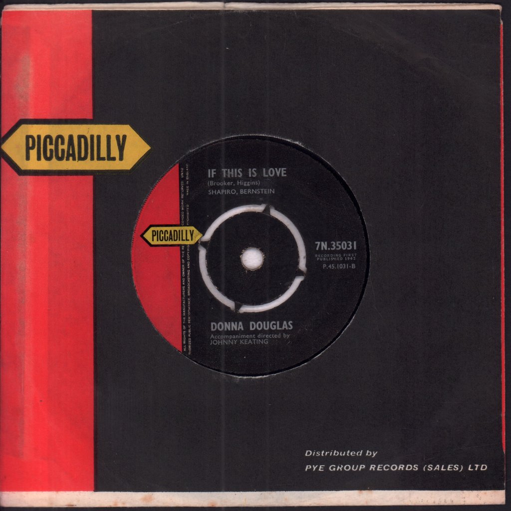 Donna Douglas - Message In A Bottle - 7 Inch