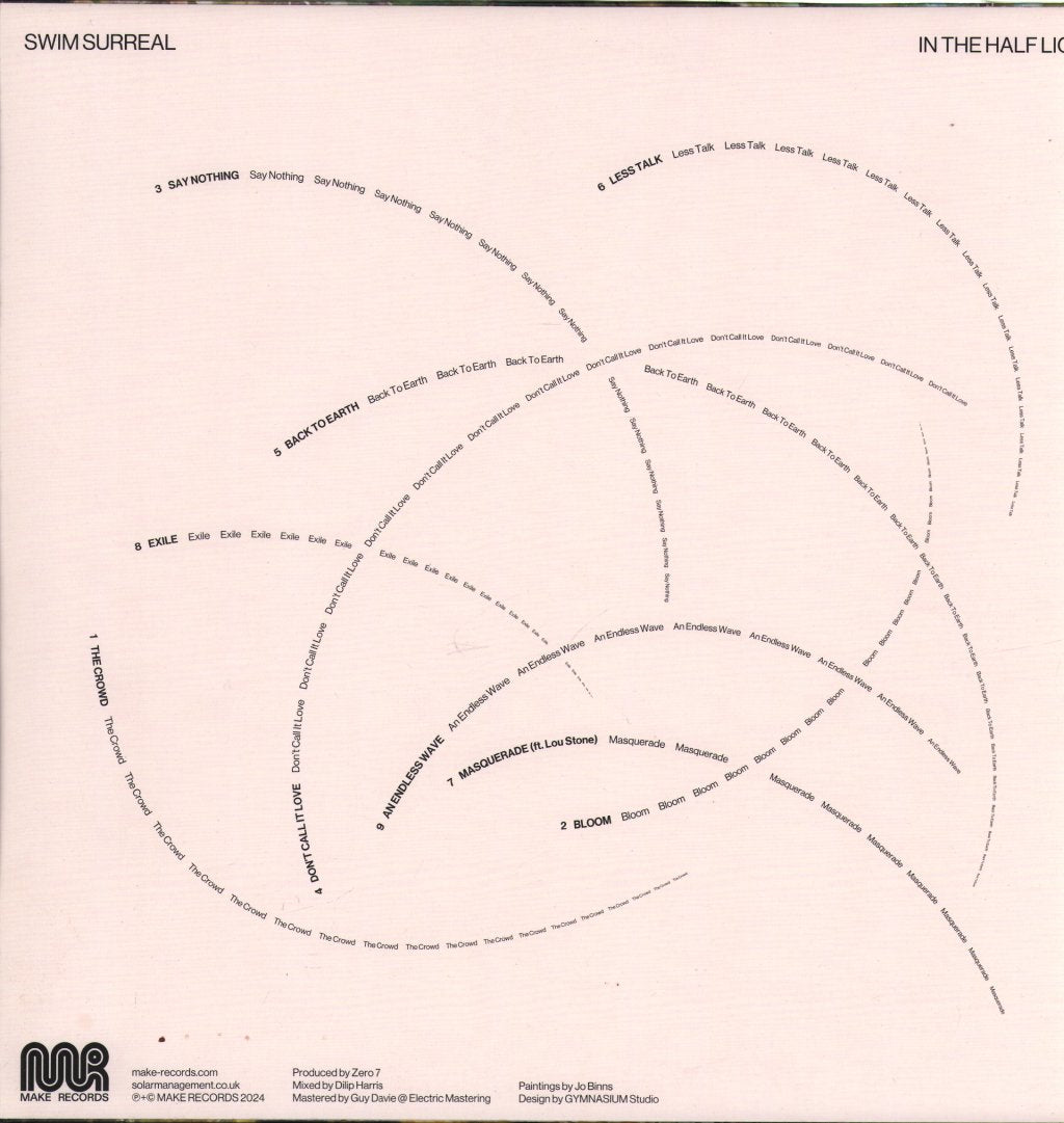 Swim Surreal - In The Half Light - Lp