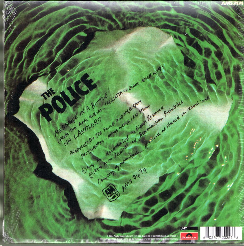 Police - Message In A Bottle - Double 7 Inch