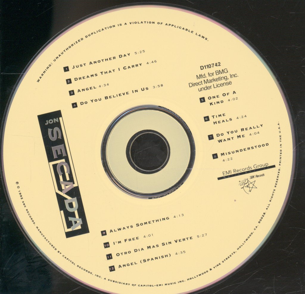 Jon Secada - Jon Secada - Cd