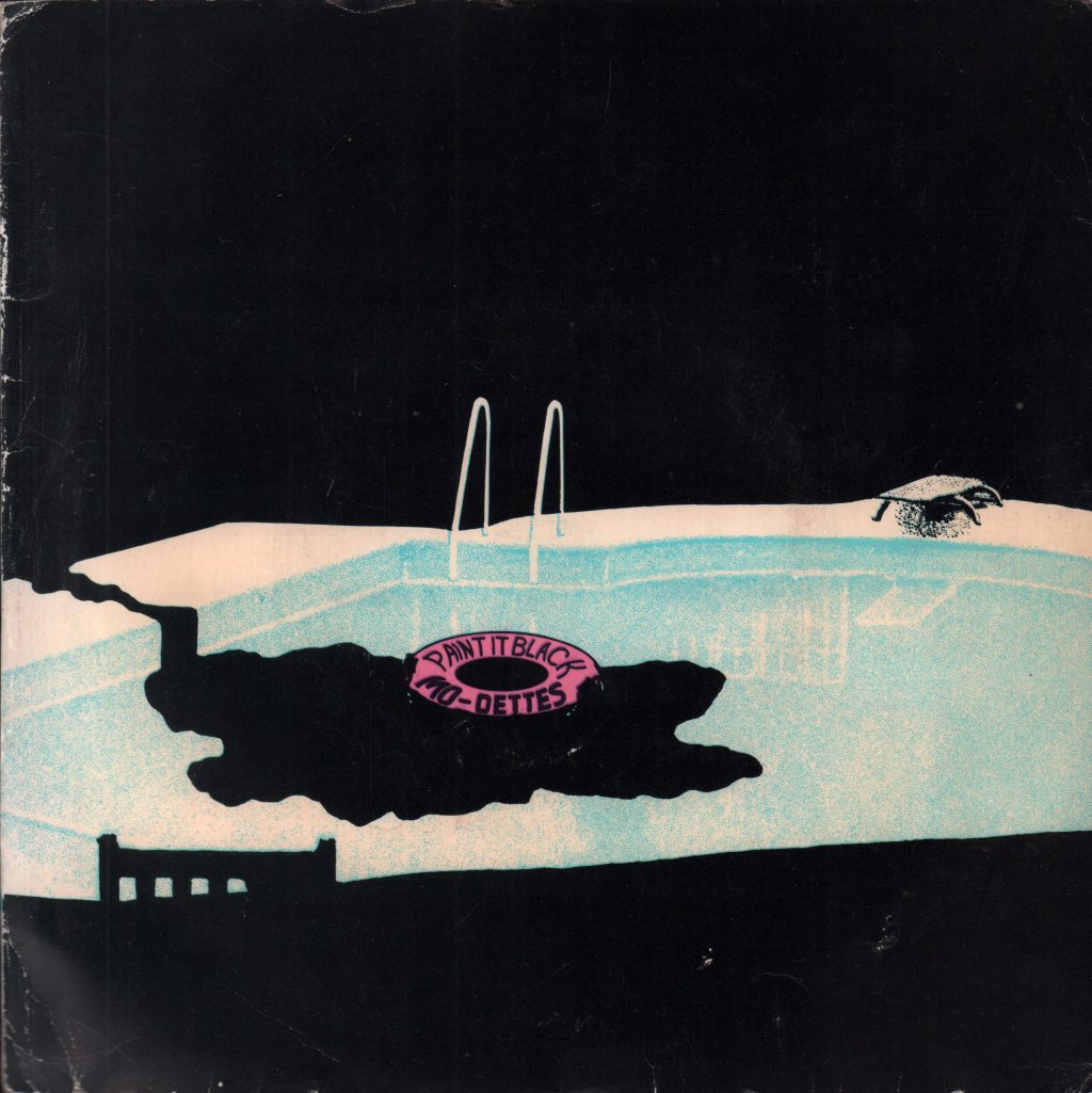 Mo-Dettes - Paint It Black - 7 Inch