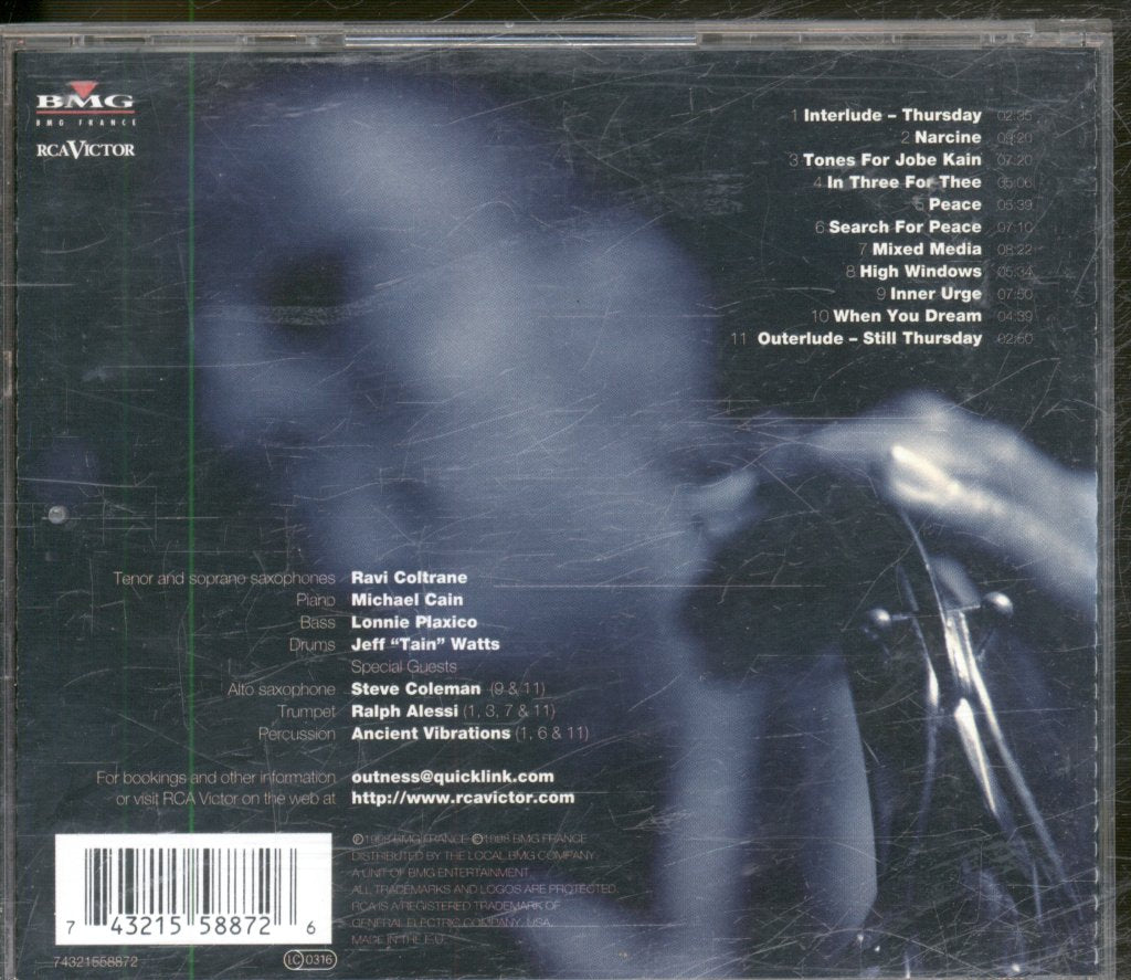Ravi Coltrane - Moving Pictures - Cd