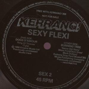 Various Artists - Kerrang Sexy Flexi 2 - 7 Inch