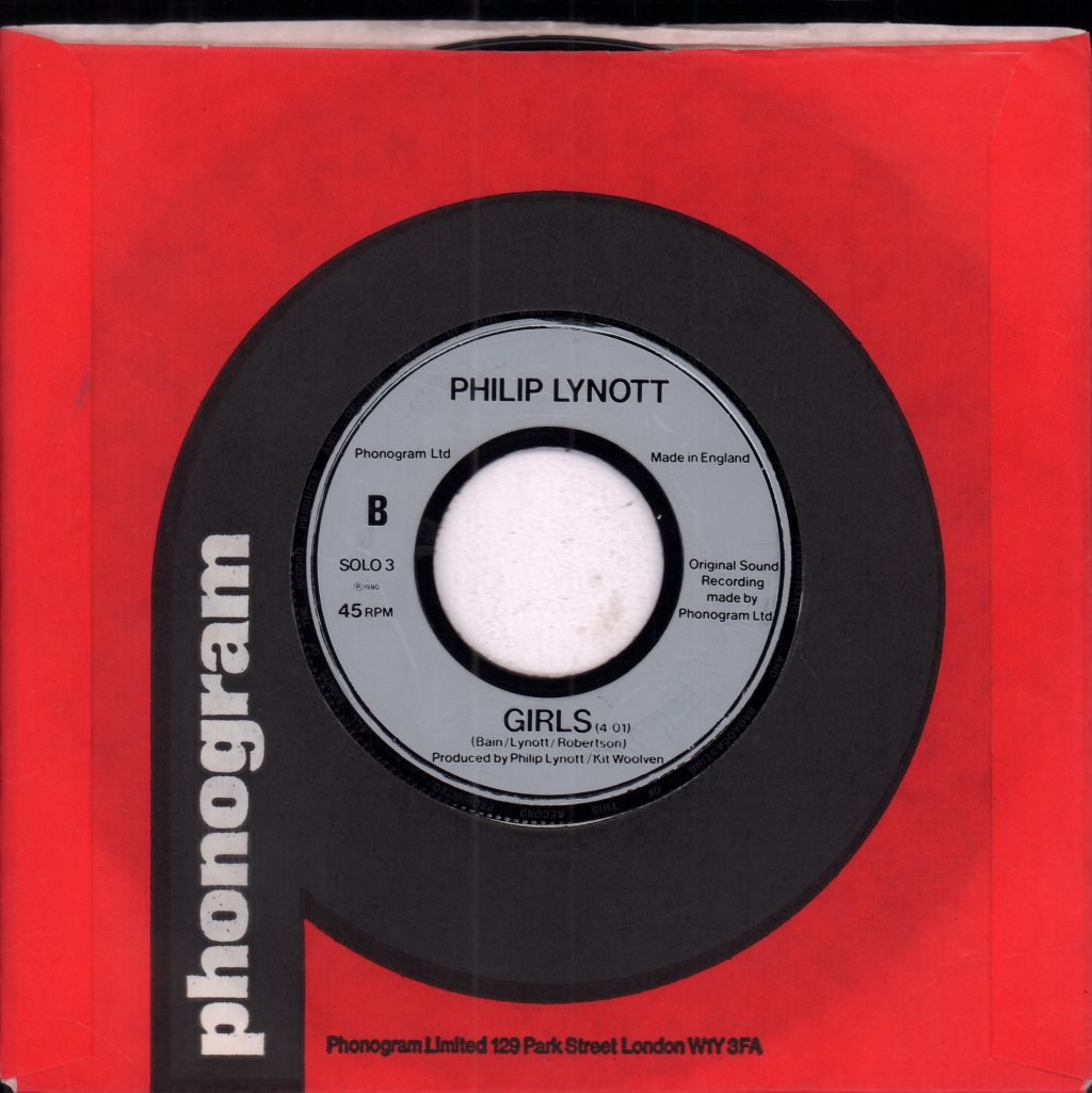 Phil Lynott - Yellow Pearl - 7 Inch