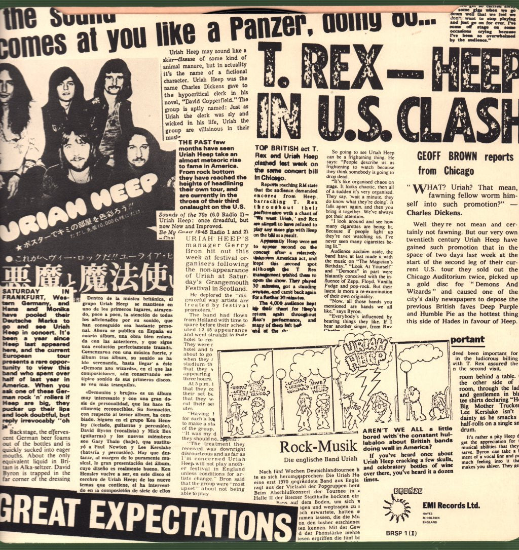 Uriah Heep - Live - Double Lp