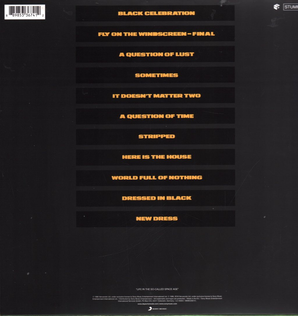 Depeche Mode - Black Celebration - Lp