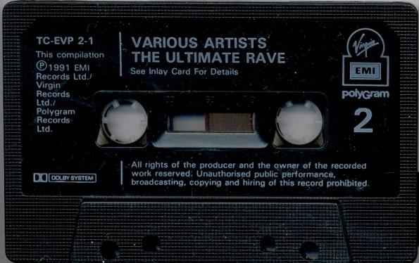 Various Artists - Ultimate Rave - Cassette