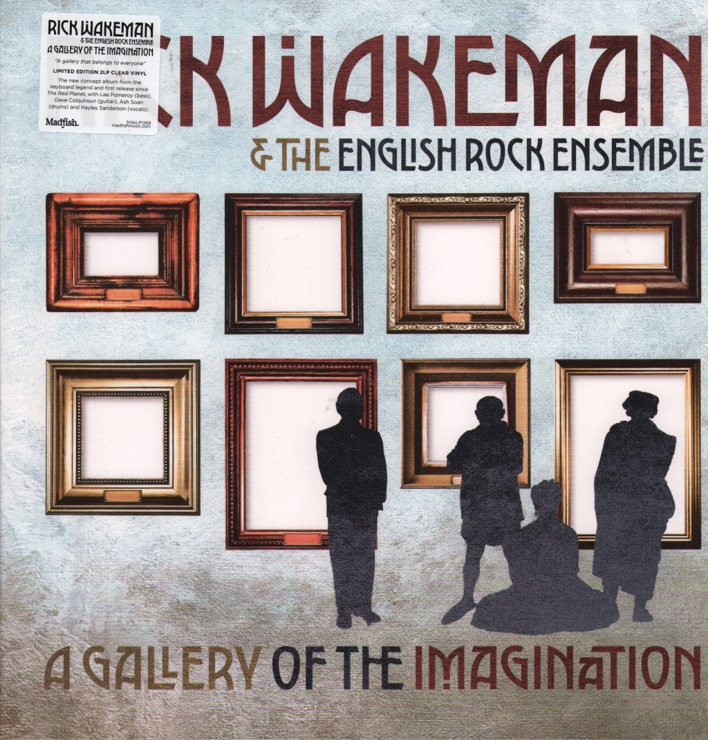 Rick Wakeman And The English Rock Ensemble - A Gallery of the Imagination (Clear Vinyl) - Double Lp