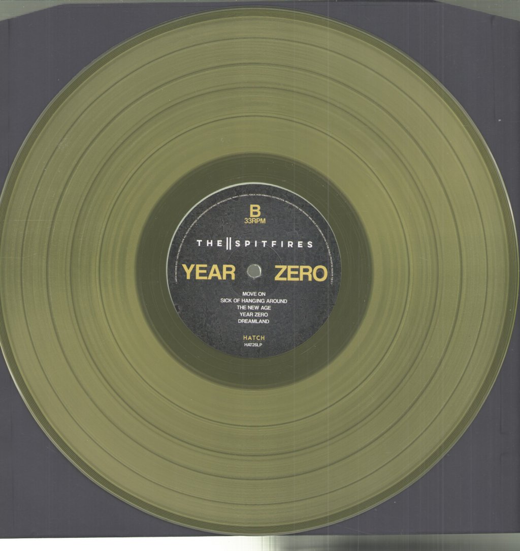 Spitfires (Power Pop / Mod Band) - Year Zero - Lp
