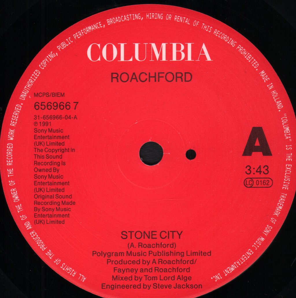 Roachford - Stone City - 7 Inch