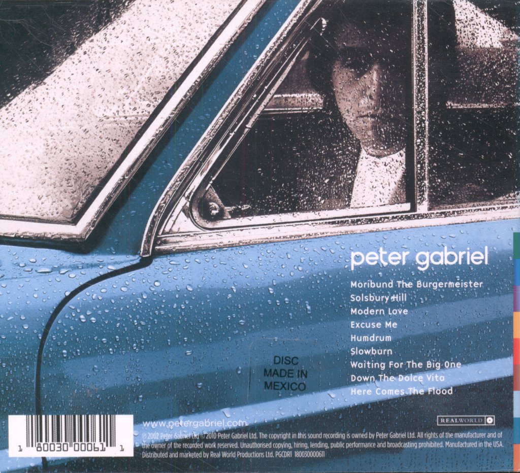 Peter Gabriel - Peter Gabriel - Cd
