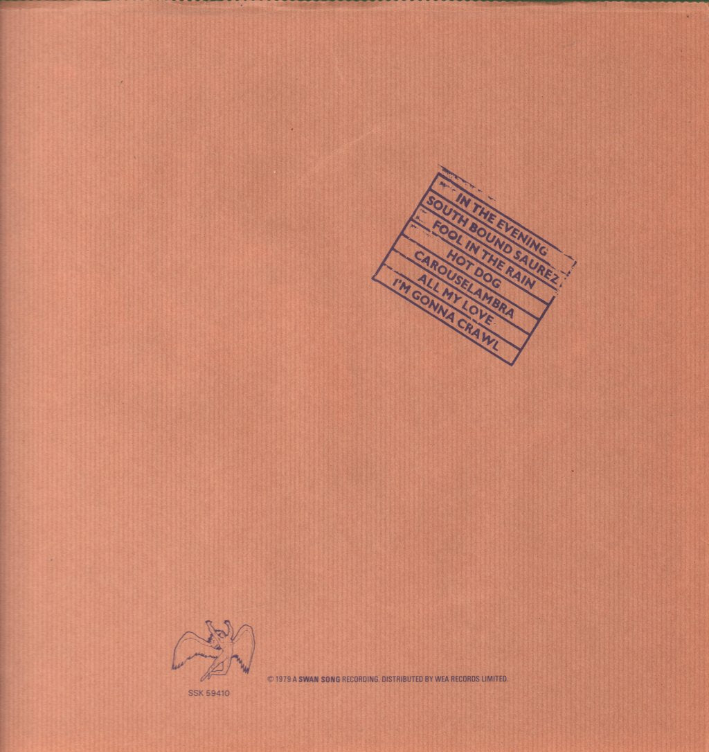 Led Zeppelin - In Through The Out Door - Lp