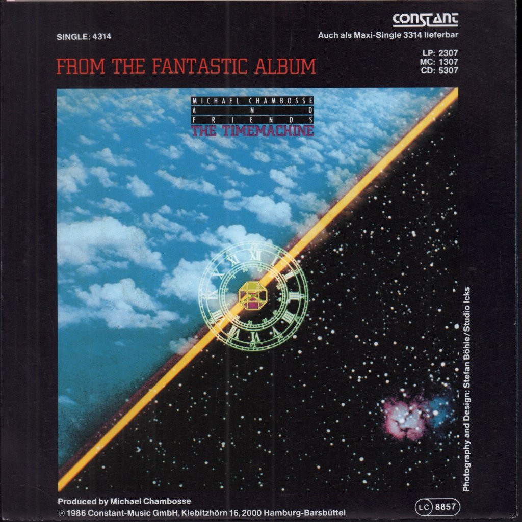 michael Chambosse And Friends Featuring Peter Pollmann - Timemachine - 7 Inch