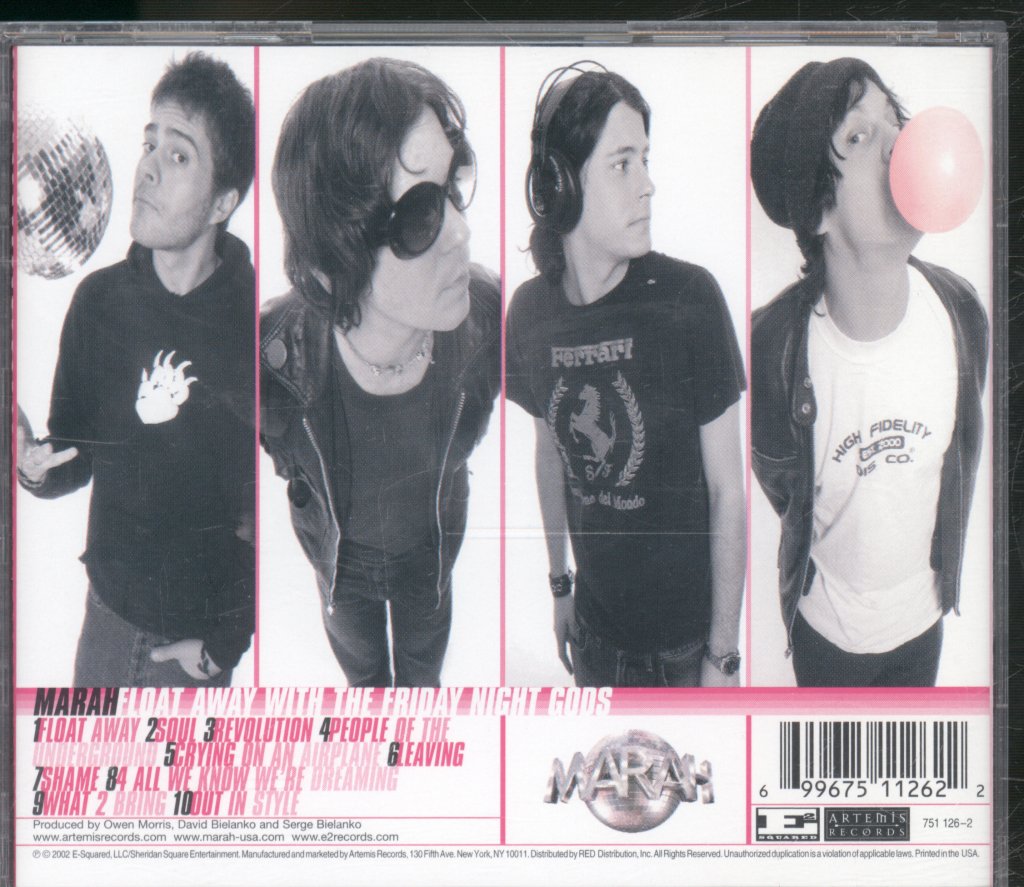 Marah - Float Away With The Friday Night Gods - Cd