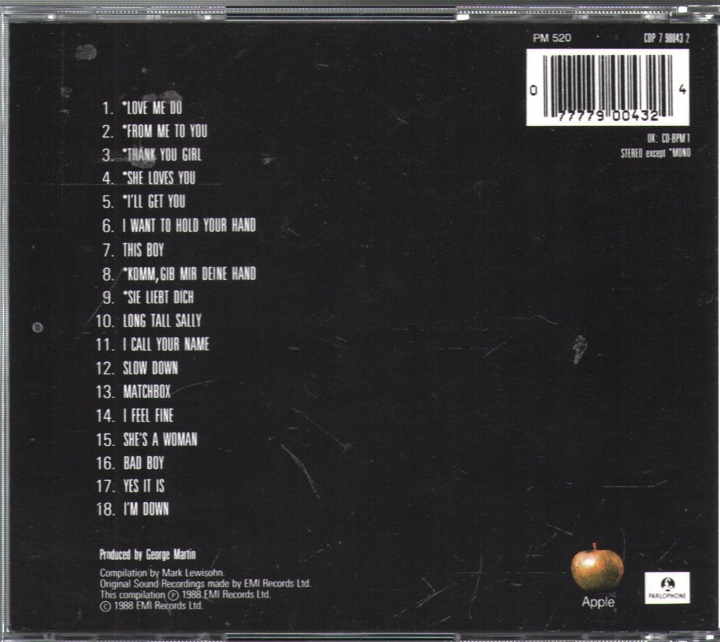 Beatles - Past Masters • Volume One - Cd