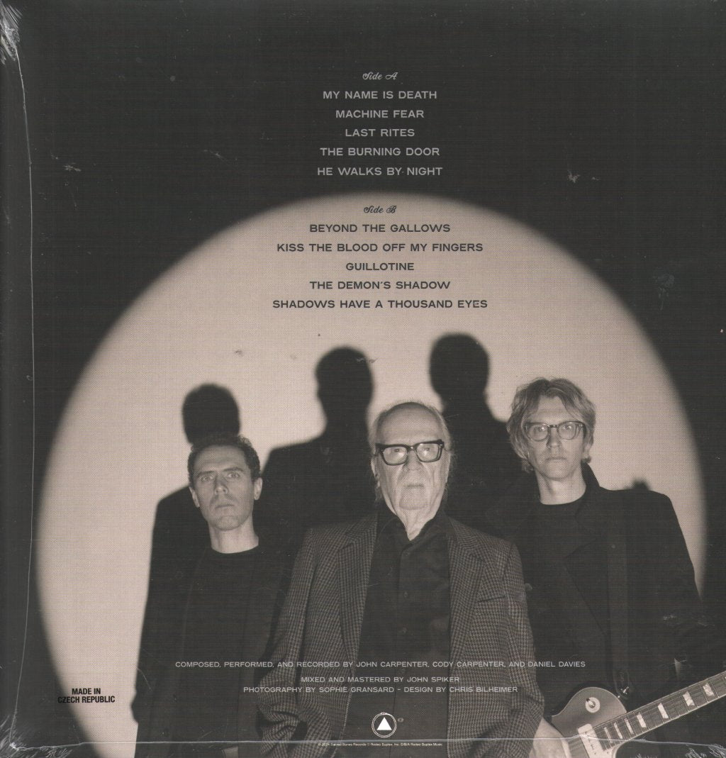 John Carpenter, Cody Carpenter and Daniel Davies - Lost Themes IV: Noir - Lp