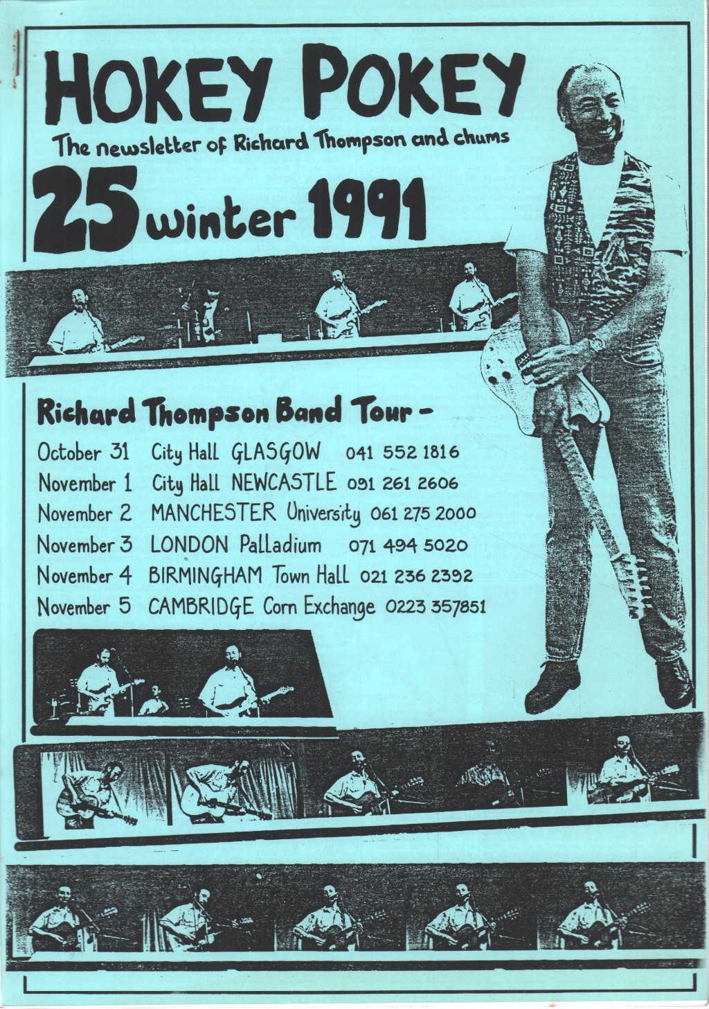 Richard Thompson - Hokey Pokey 25 - Winter 1991 - Fanzine