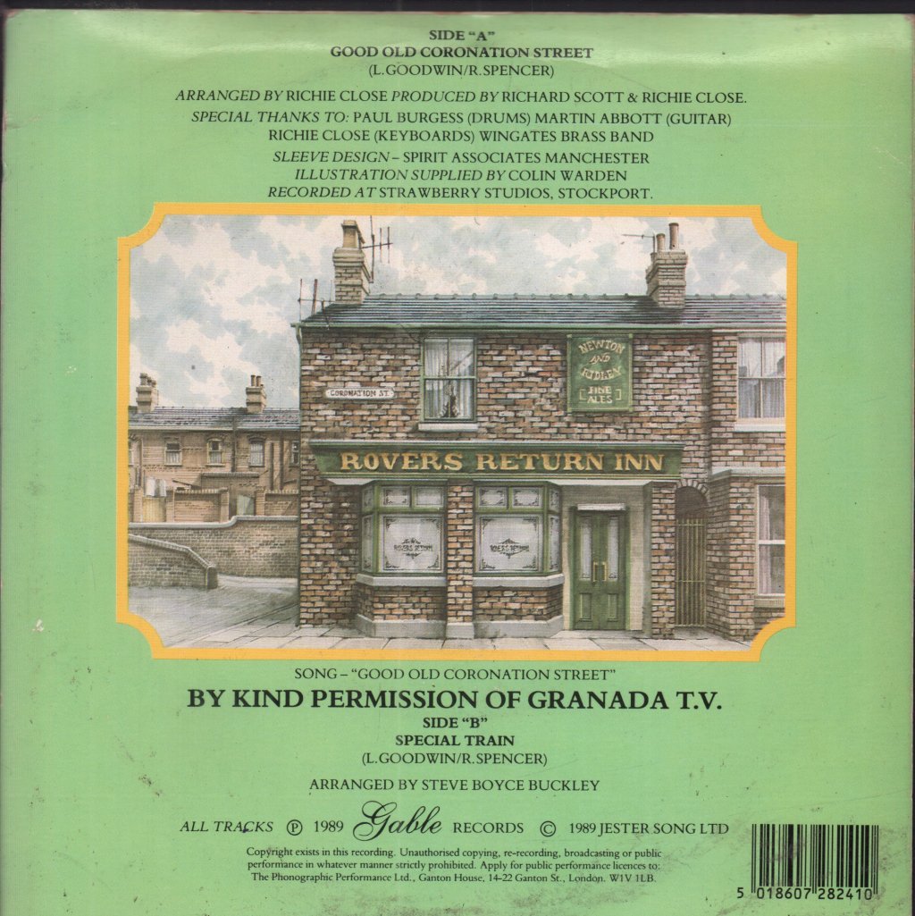 Roger Spencer - Good Old Coronation Street - 7 Inch