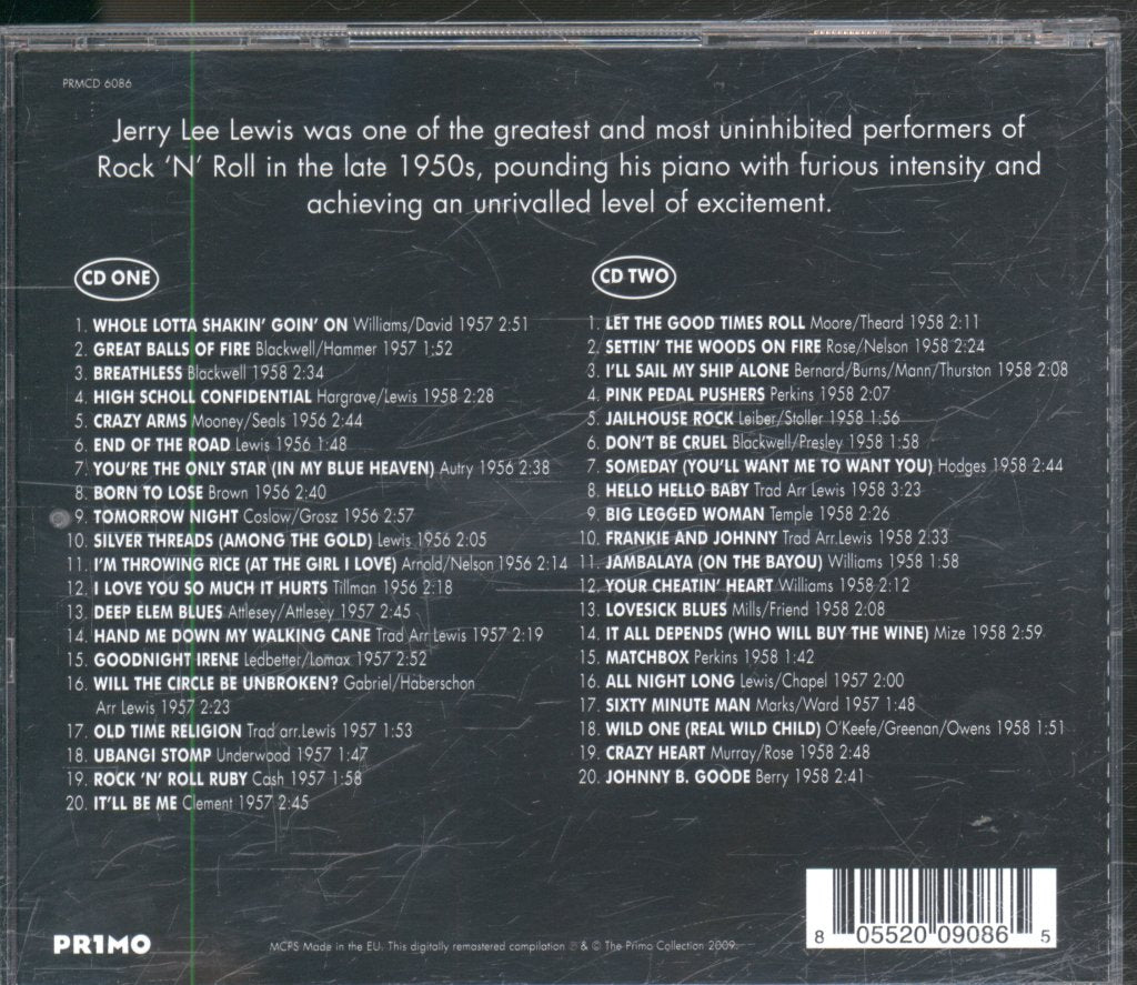 Jerry Lee Lewis - Killer Breaks Loose - Double Cd