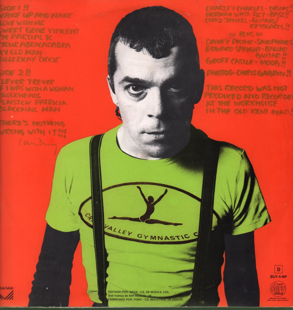 Ian Dury - New Boots And Panties!! - Lp