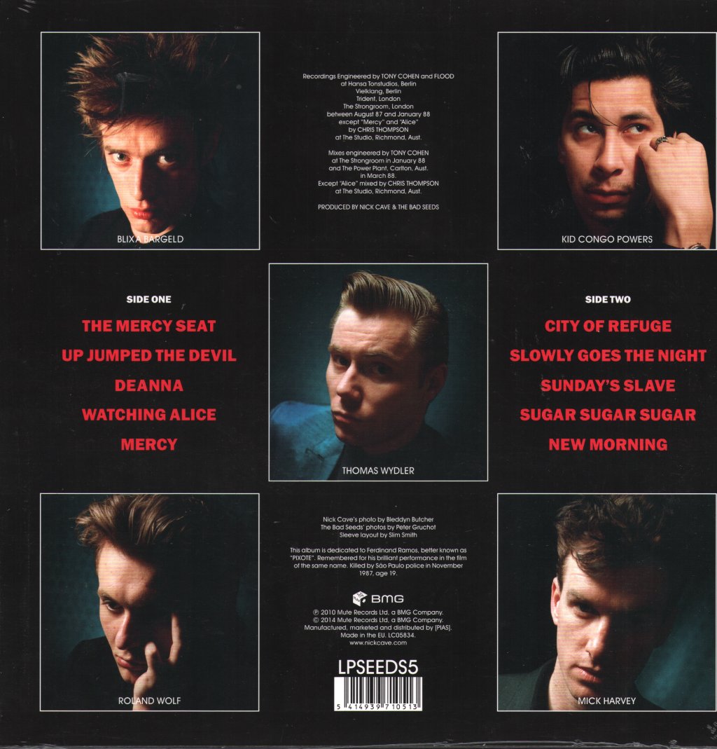 Nick Cave And The Bad Seeds - Tender Prey - Lp