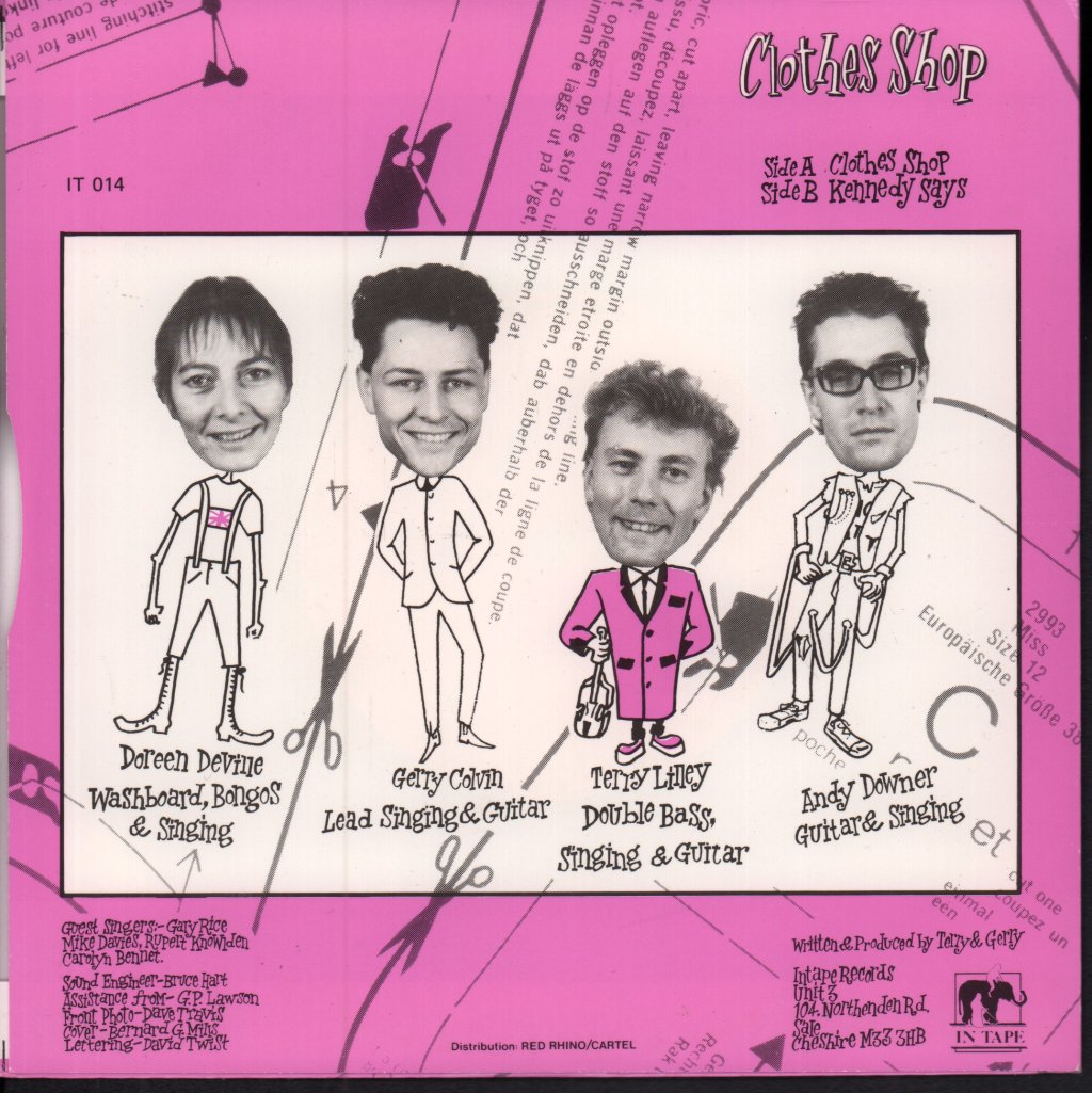 Terry And Gerry - Clothes Shop - 7 Inch