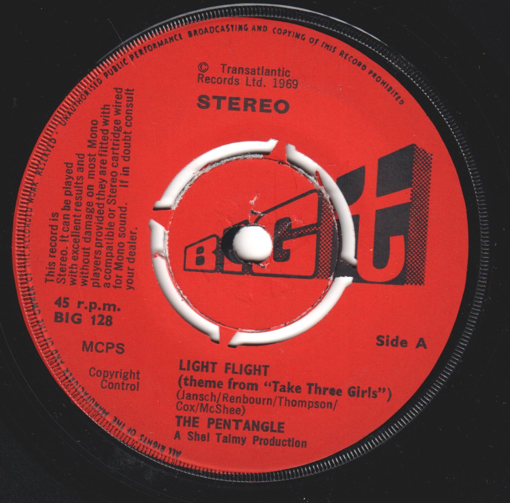 Pentangle - Light Flight - 7 Inch