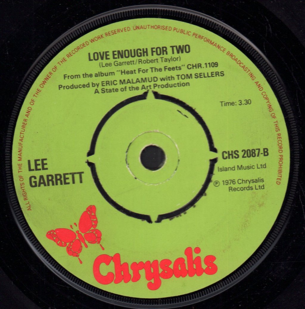 Lee Garrett - You're My Everything - 7 Inch