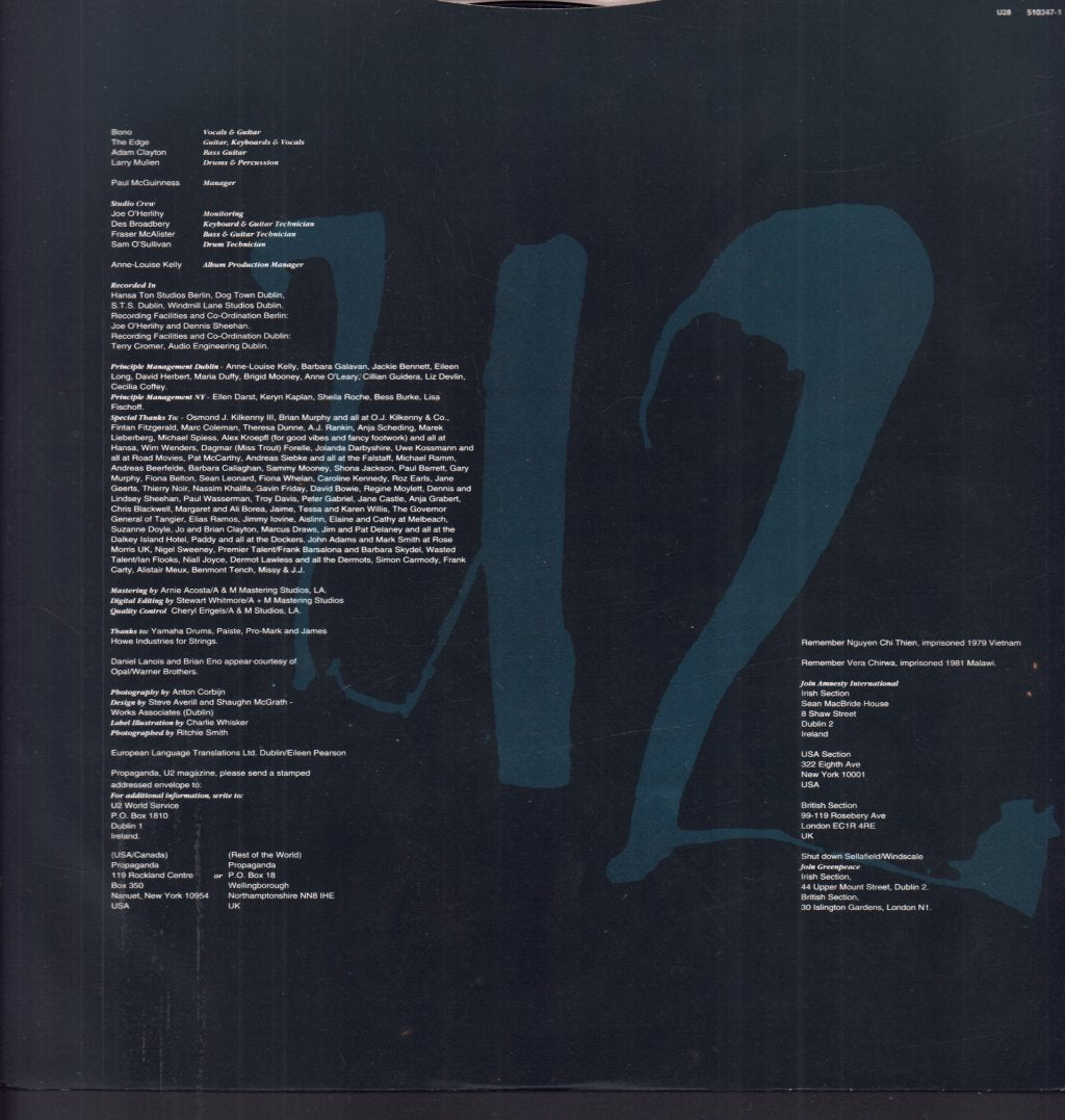 U2 - Achtung Baby - Lp