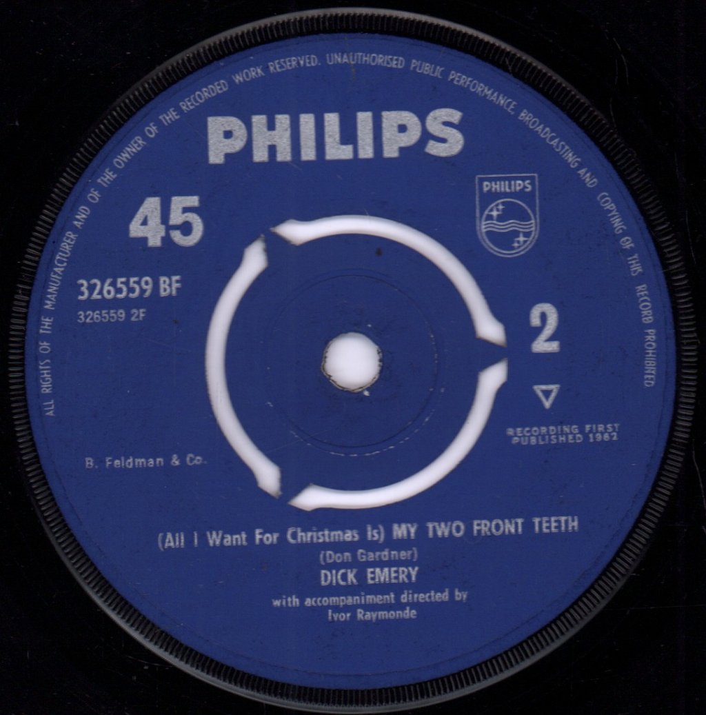 Dick Emery - A Cockney Christmas - 7 Inch