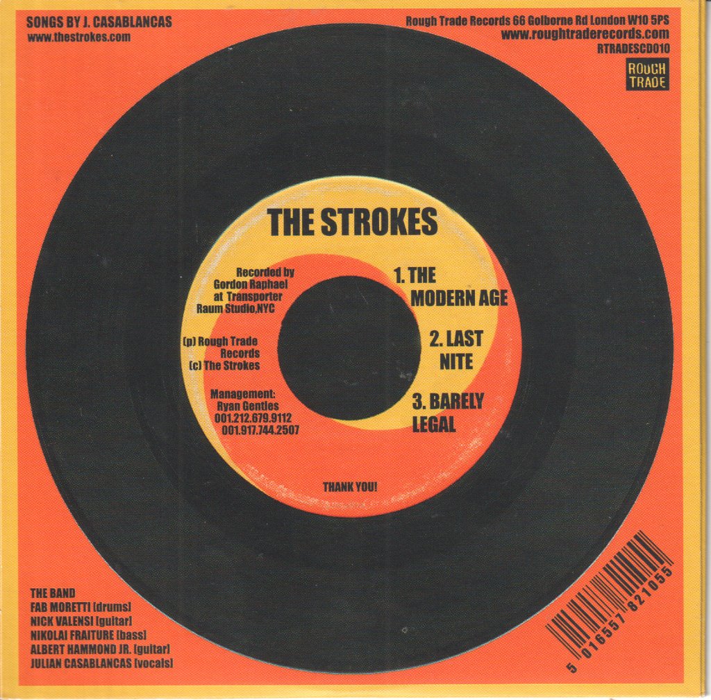 Strokes - Modern Age - Cd