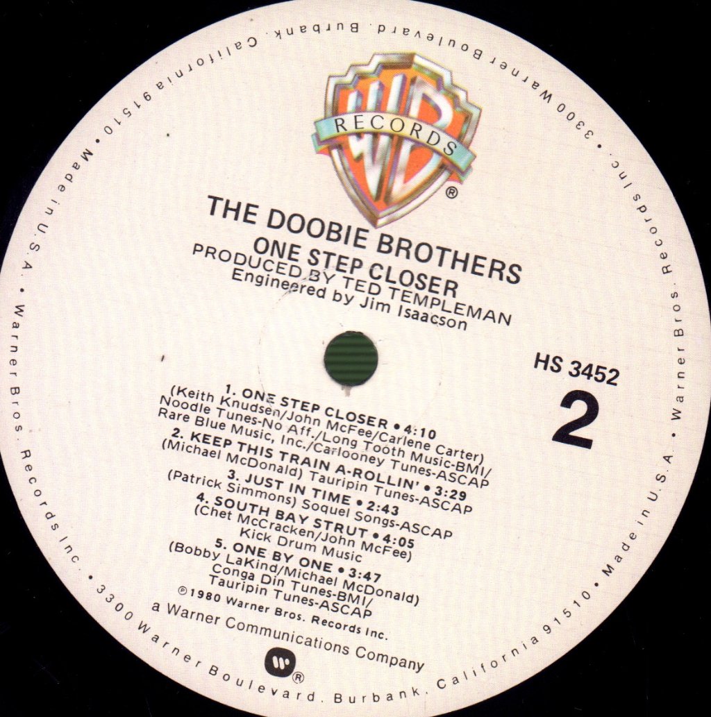 Doobie Brothers - One Step Closer - Lp