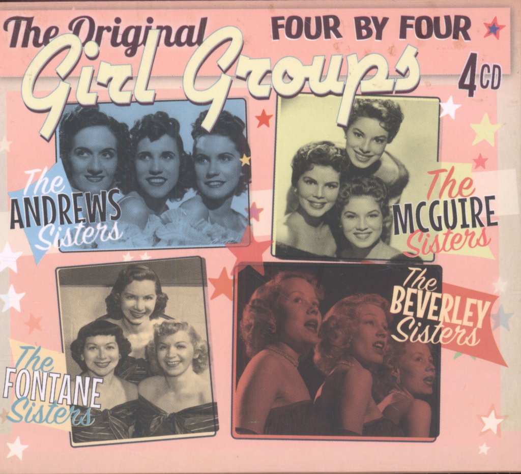 Mcguire Sisters - Four By Four The Original Girl Groups - Cd Set