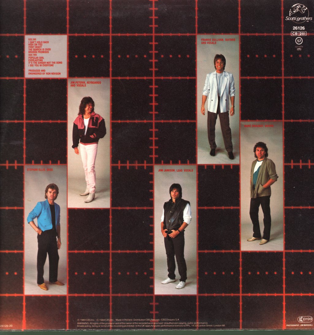 Survivor - Vital Signs - Lp