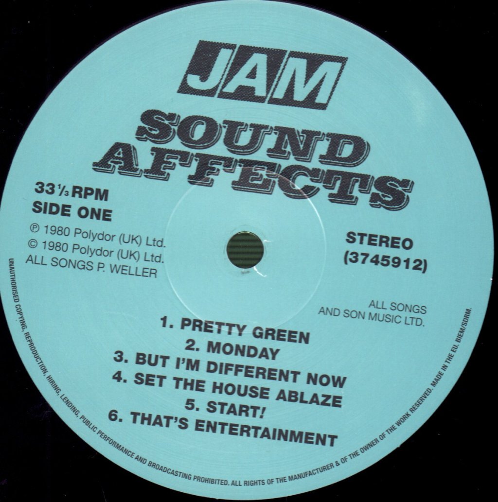 Jam - Sound Affects - Lp