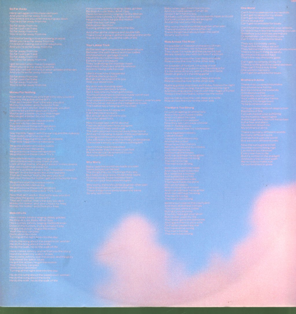 Dire Straits - Brothers In Arms - Lp