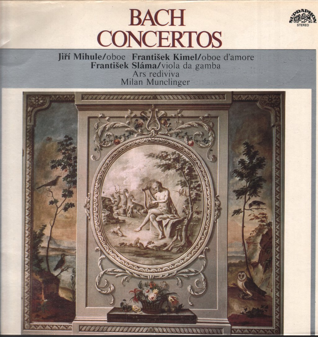 Jiri Mihule / Frantisek Kimel / Frantisek Slama / Ars Rediviva Ensemble - Bach - Concertos - Lp