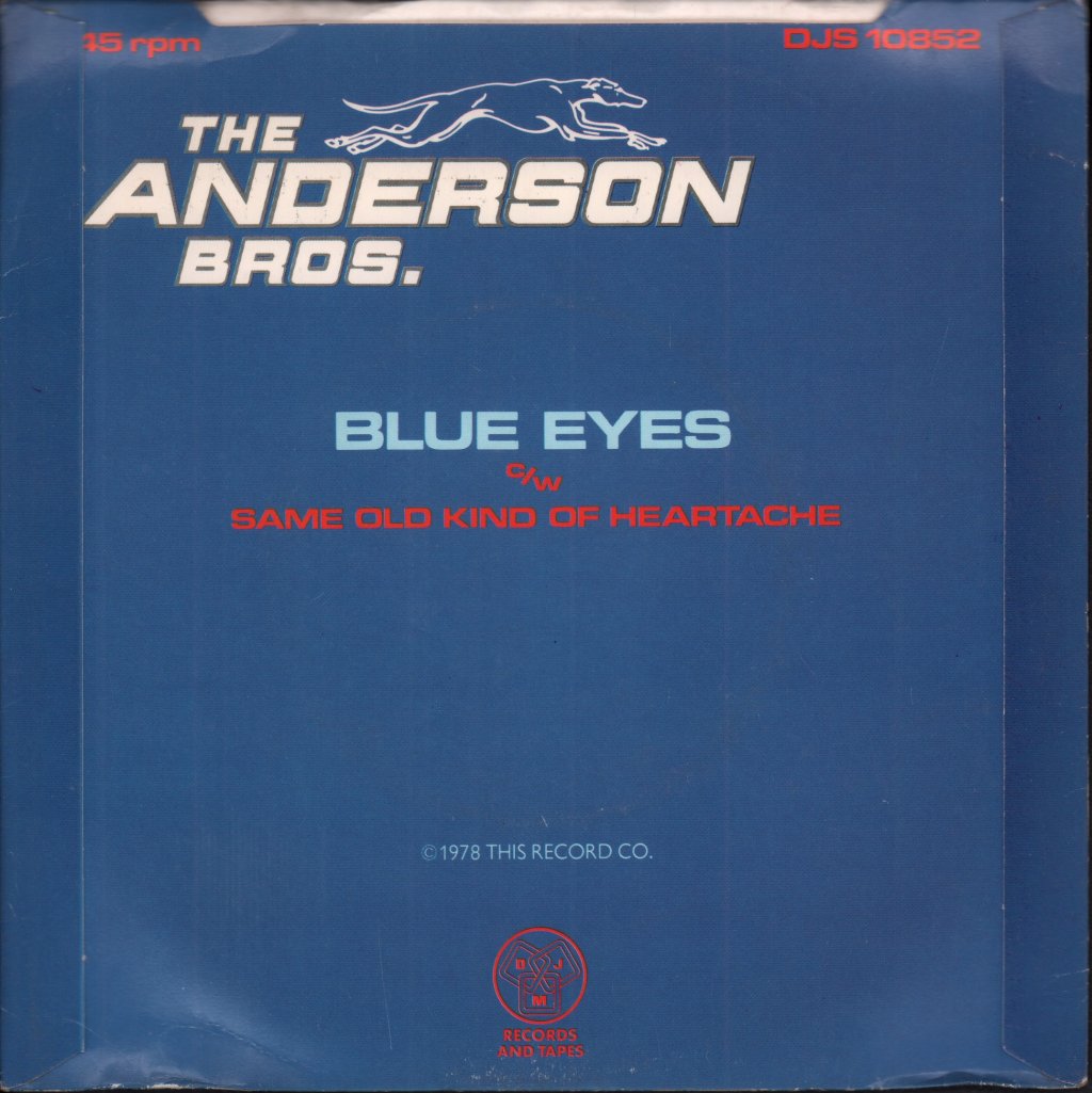 Anderson Brothers - Blue Eyes - 7 Inch
