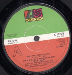 Wing And A Prayer Fife And Drum Corps - Baby Face - 7 Inch