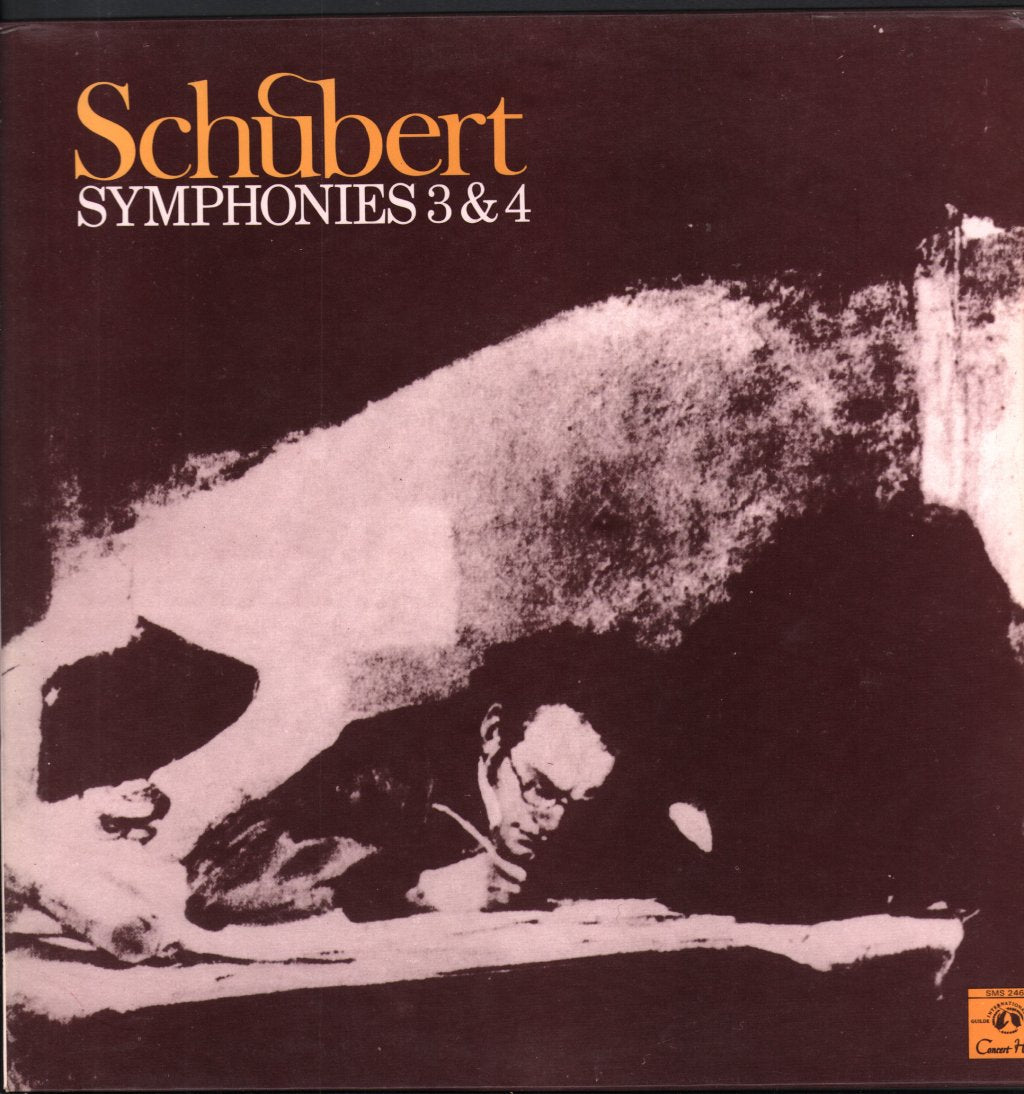 David Josefowitz / Vienna State Symphony Orchestra / Sir Adrian Boult / London Philharmonic Orchestra - Schubert - Symphonies 3 & 4 - Lp