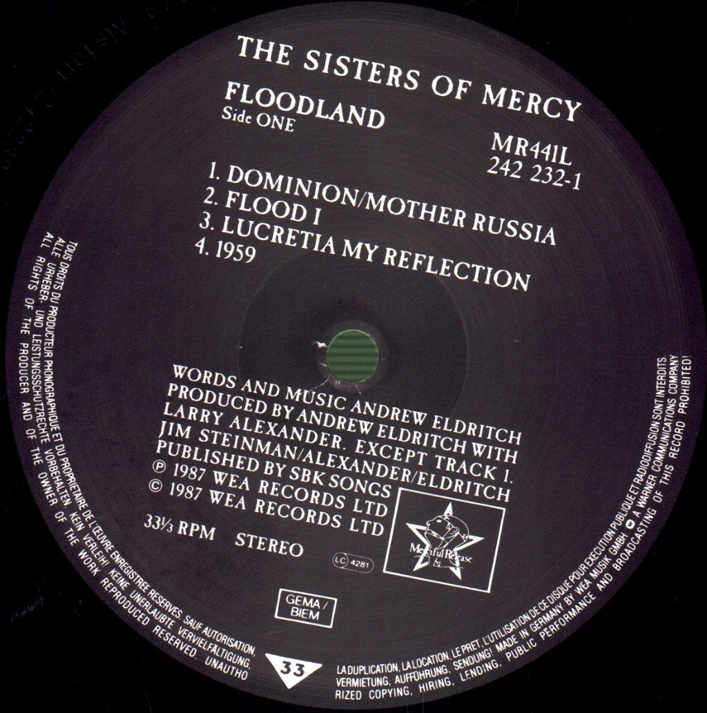 Sisters Of Mercy - Floodland - Lp