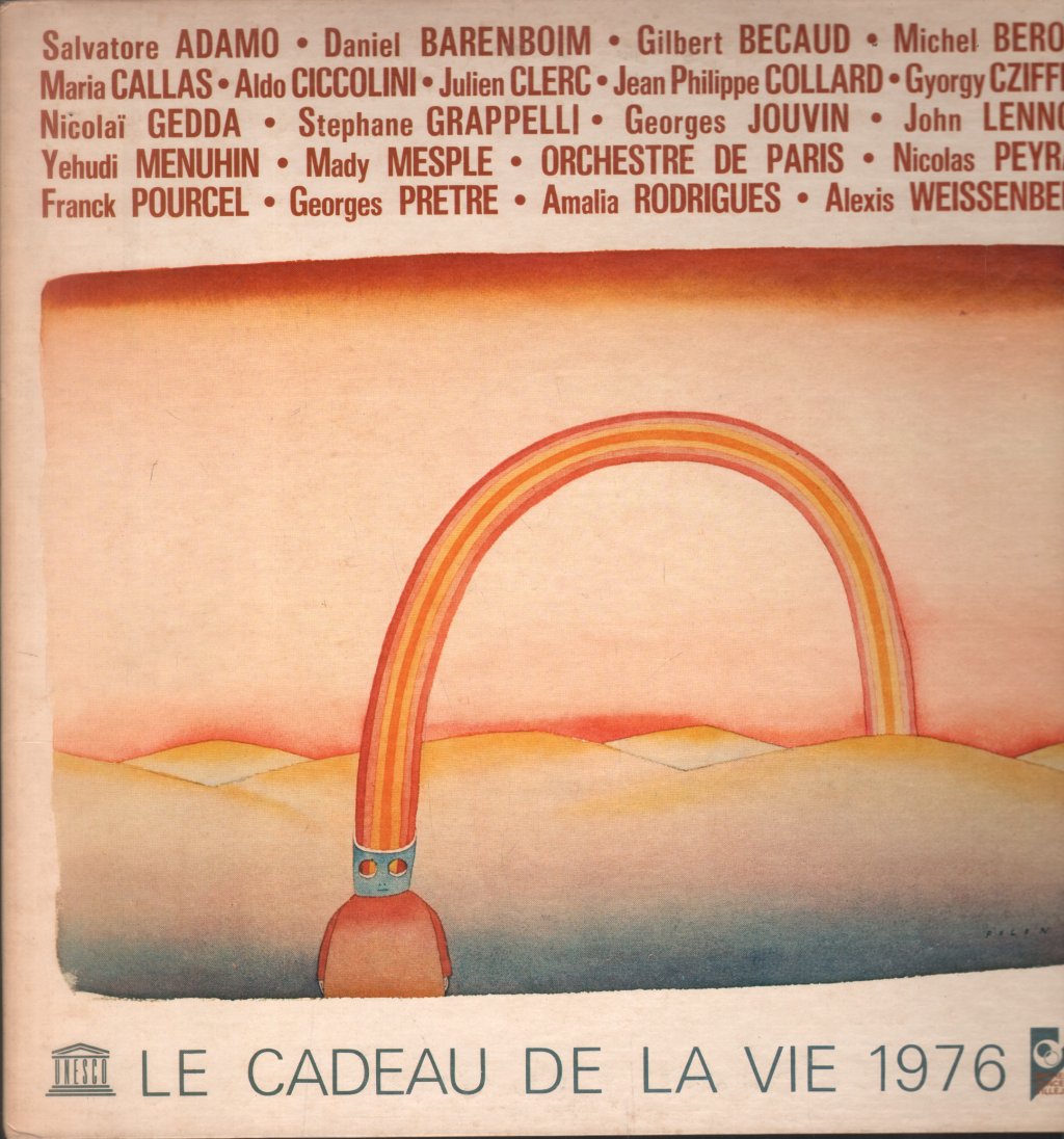 Various Artists - Le Cadeau De La Vie 1976 - Lp