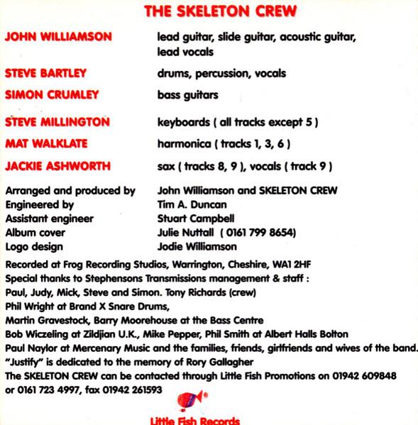 Skeleton Crew - Wood, Wire And Skin - Cd